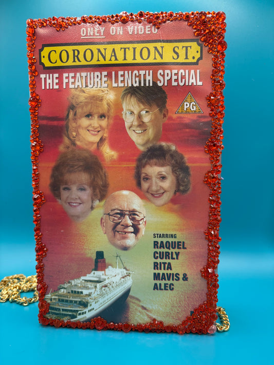 Coronations street VHS bag